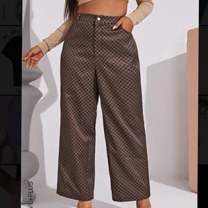 High Waist Wide Leg Pants
